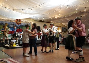 Alpenfest dance floor