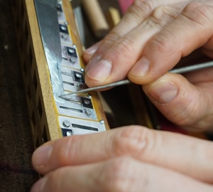 Tuing a piccolo reed